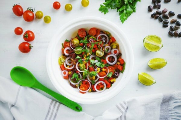 salade de tomates et citron vert