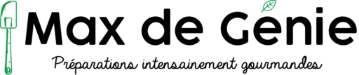 Logo Max de Génie : Préparations intensainement gourmandes