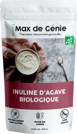 Inuline d’agave bio en poudre (200g)