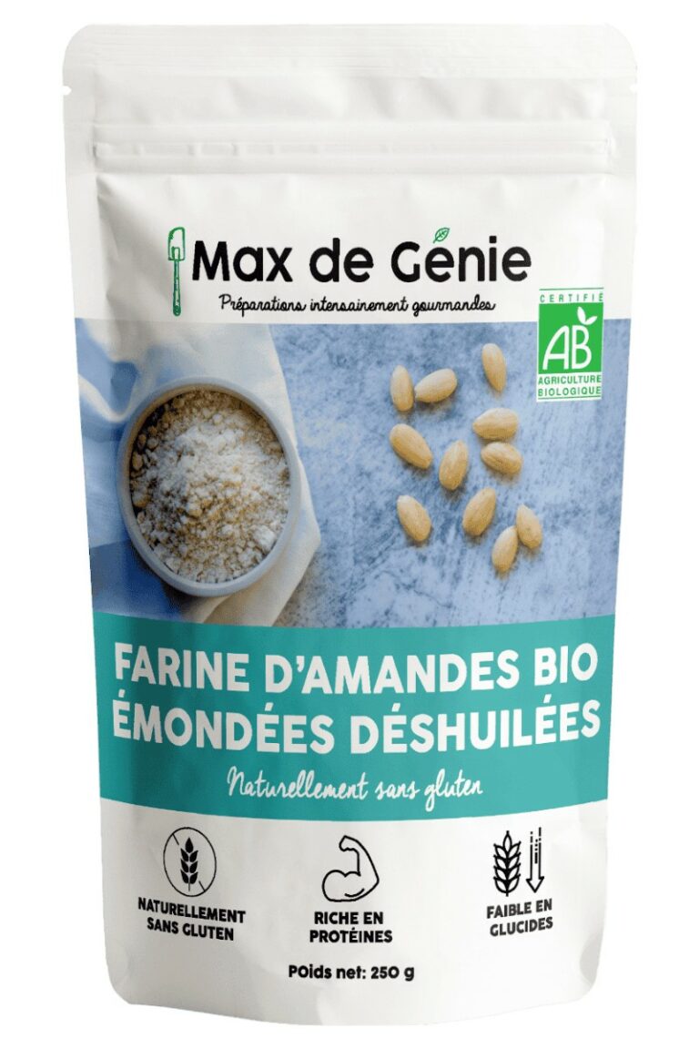 Farine d'amande blanchie Max de Génie