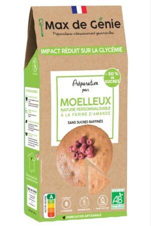 Préparation pour moelleux nature à la farine d’amande