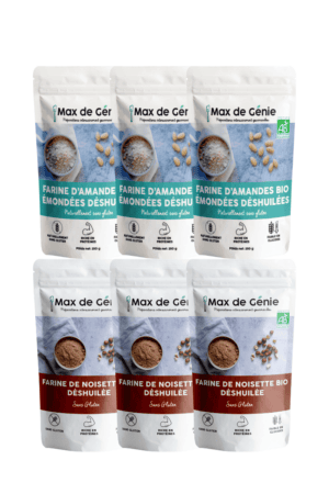 Pack farines : farine d’amande et farine de noisette