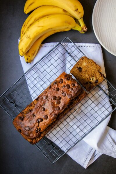 Banana bread aux pépites de chocolat