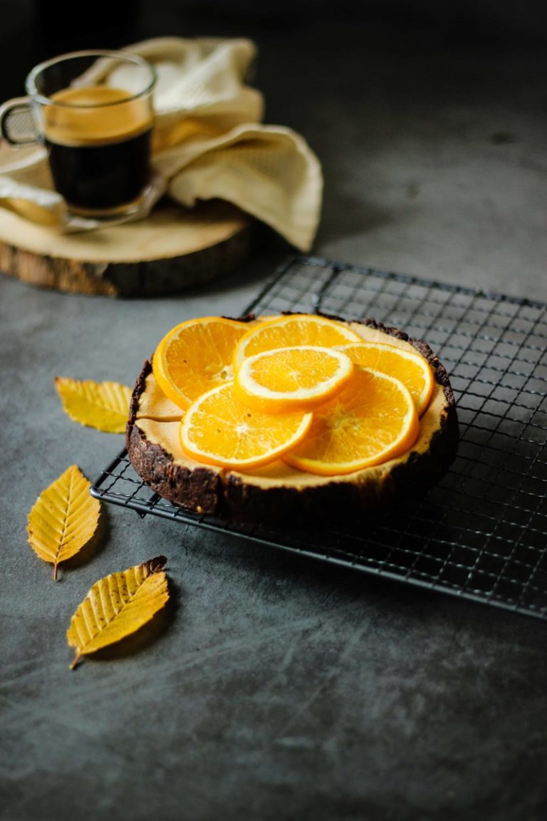 Cheescake à l'orange