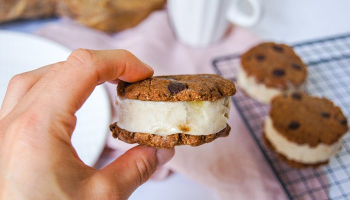 Recette ice cream cookie sandwich