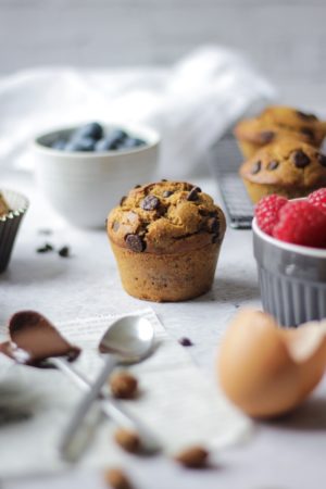 Muffins aux pépites de chocolat