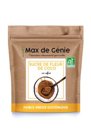 packaging sucre de fleur de coco bio