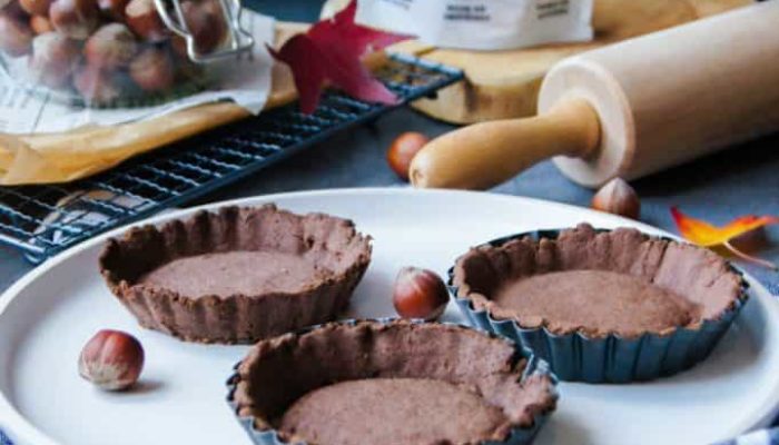 Recette de fonds de tarte keto à la farine de noisette