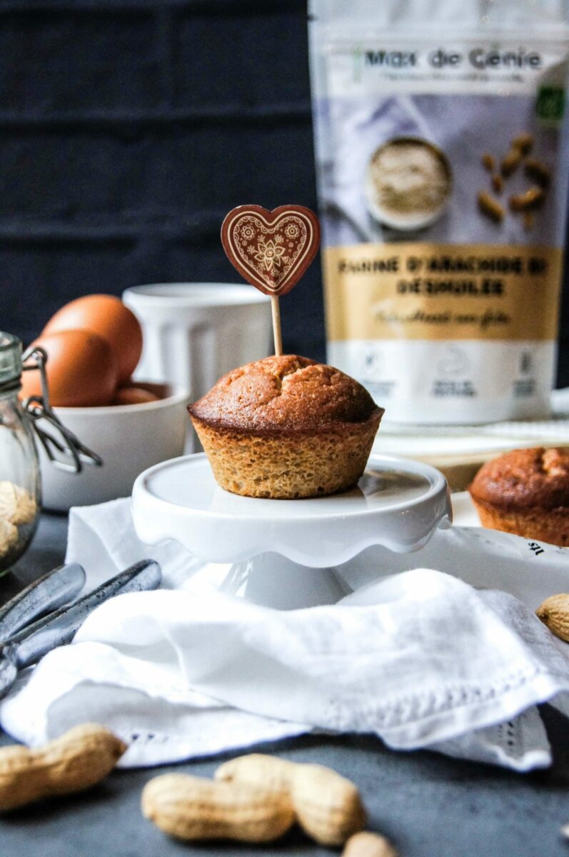 Muffins à la farine d'arachide