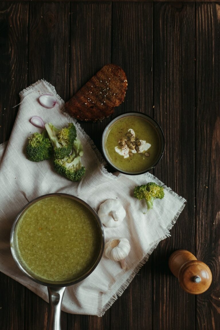 soupe au brocoli