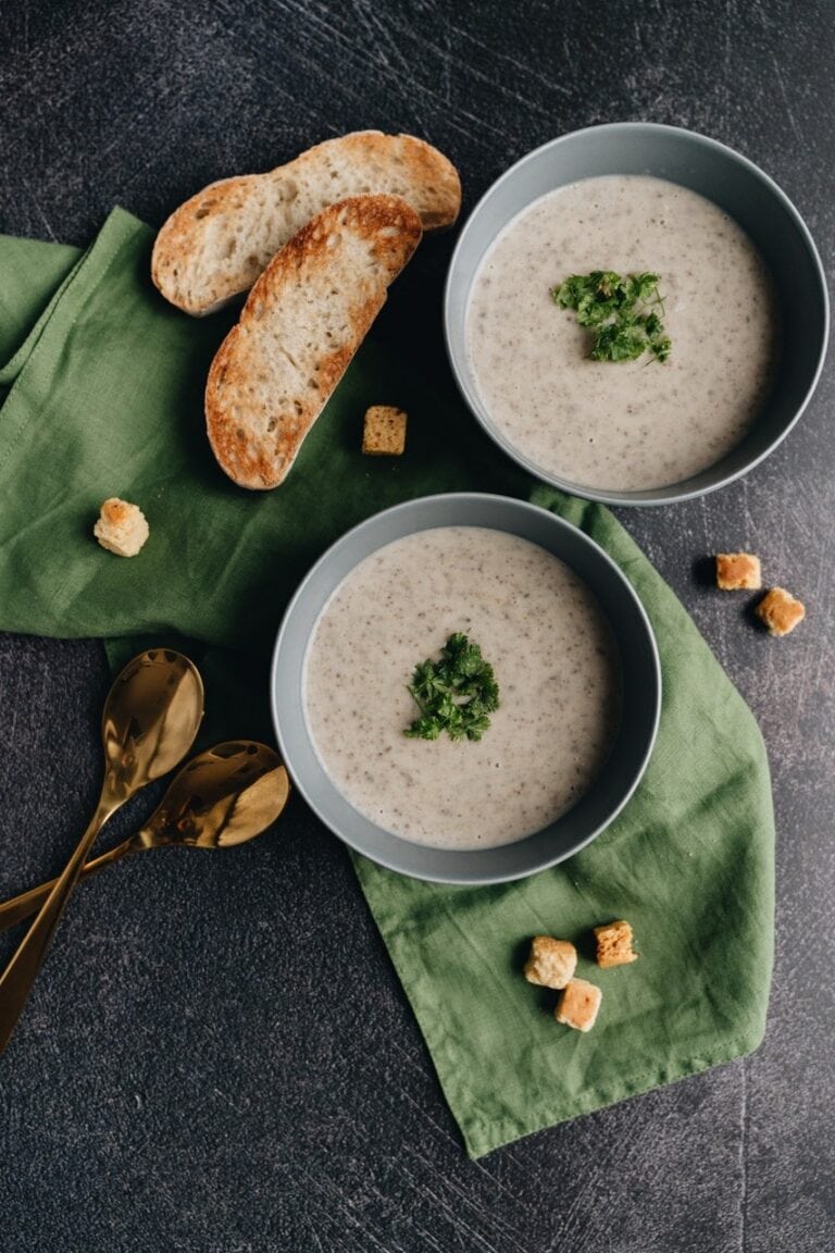 soupe aux champignons