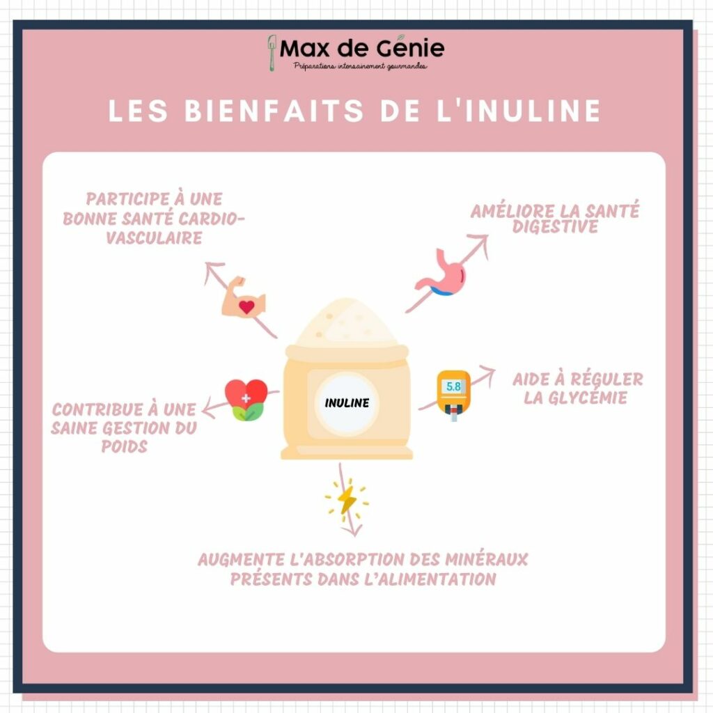 Infographie bienfaits inuline