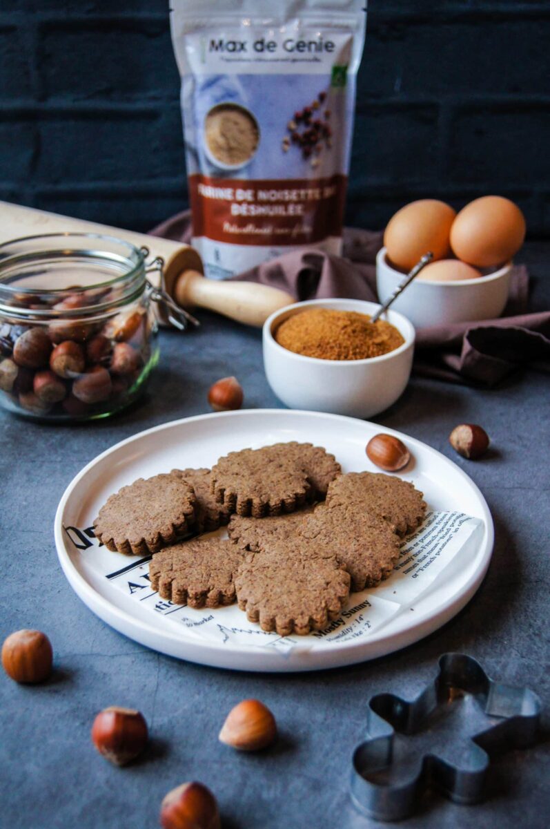 Biscuits sablés à la noisette