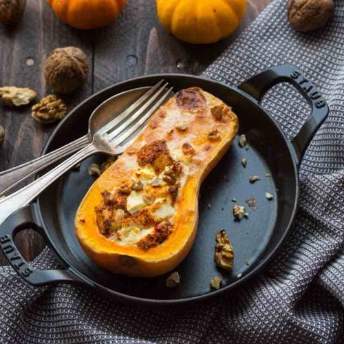 courge butternut farcie par Cuisine Addict