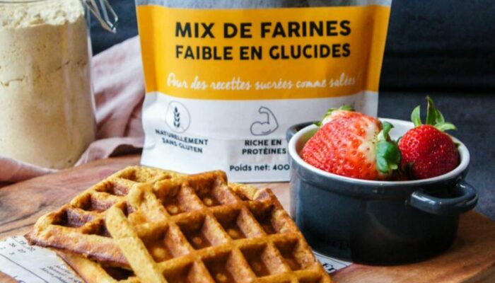 Recette de gaufres sucrées keto sans gluten