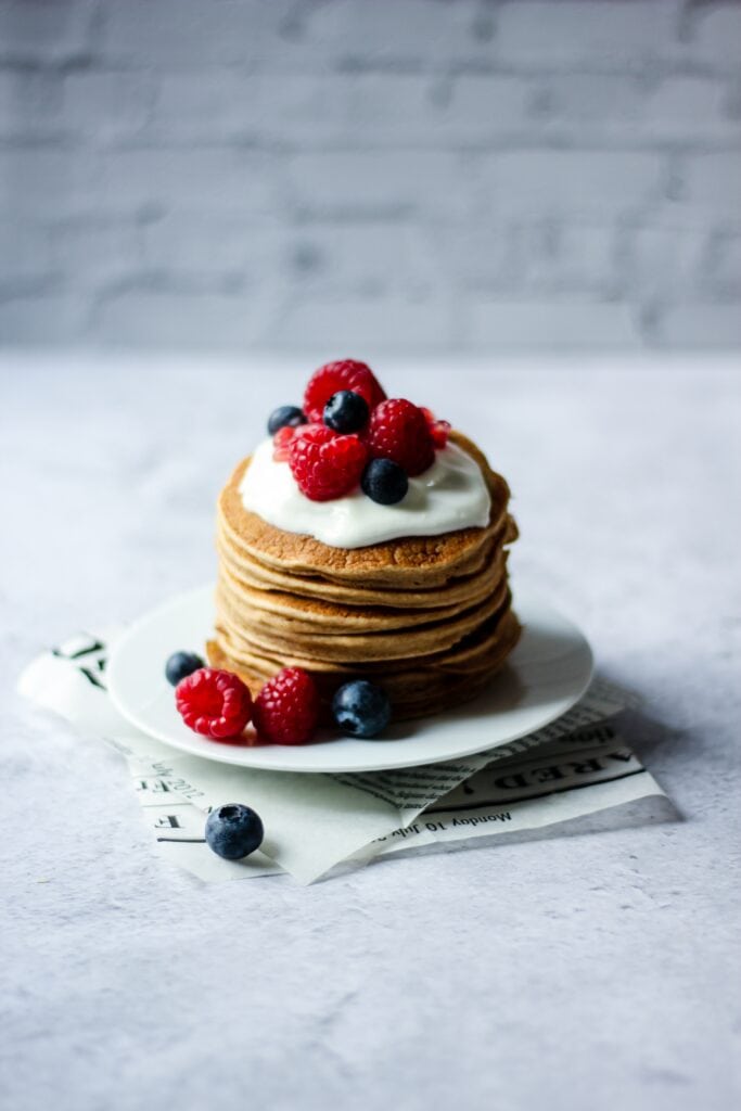 Pancakes Faibles en glucides Max de Génie