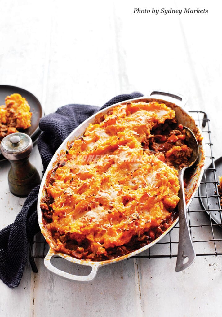 gratin carottes viande hachée par sydney markets