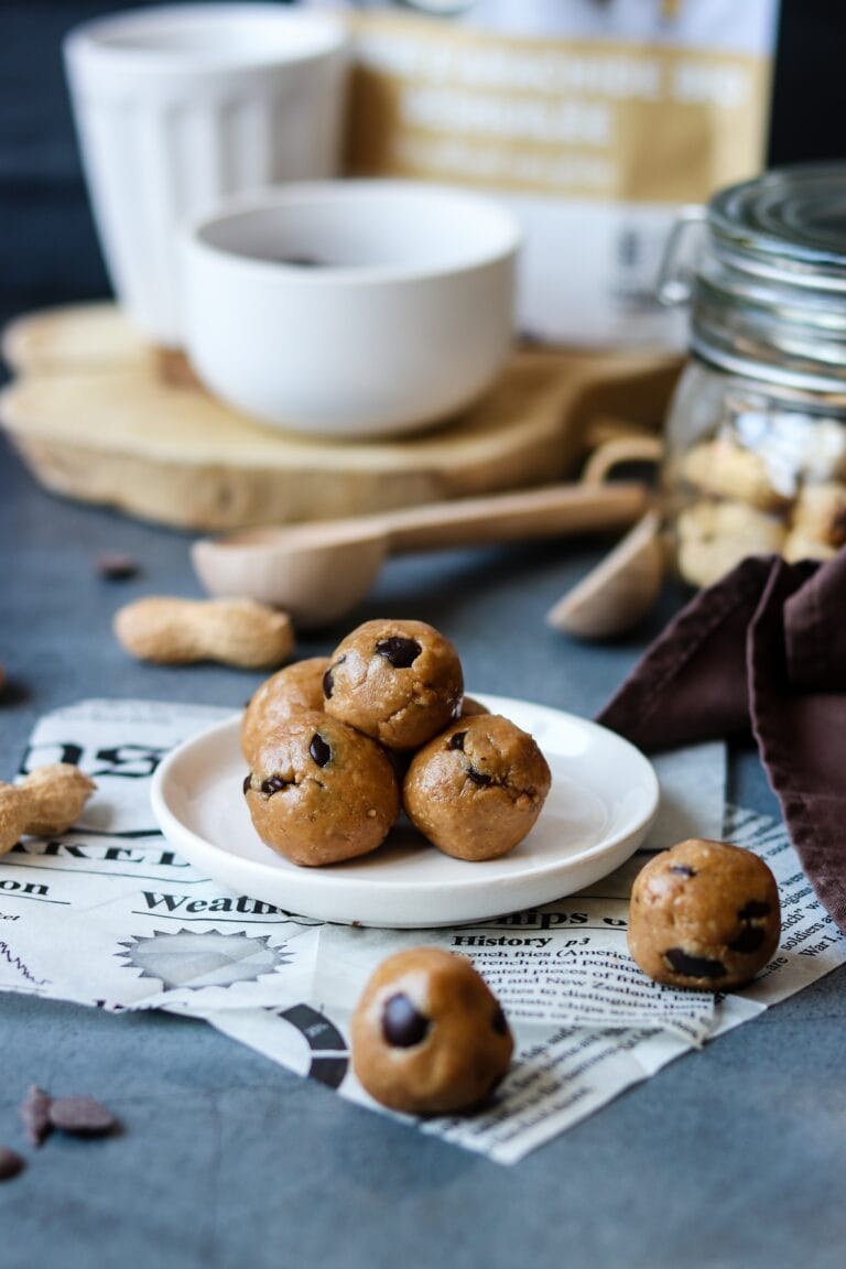 Energy balls Farine de cacahuète