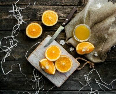 jus d'orange frais vitamine C