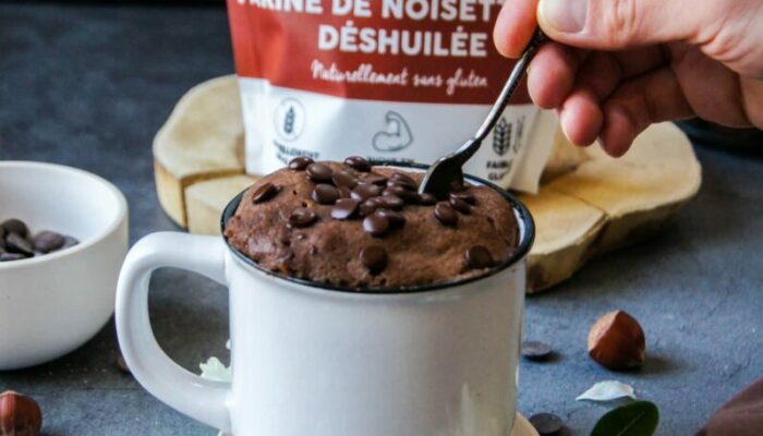 6 recettes de mug cake IG bas, low carb et protéinés