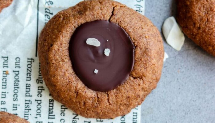 Recette de biscuits thumbprint choco-cacahuète