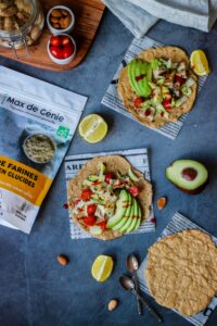 Tortillas mexicaine faible en glucides, keto, et sans gluten