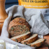 Pain faible en glucides horizontal
