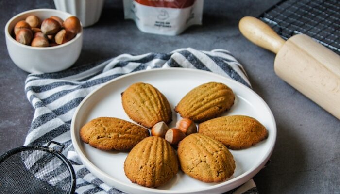 Recette de madeleines sans gluten aux noisettes