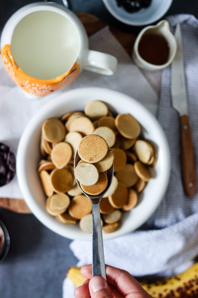 mini pancakes façon céréales - 1