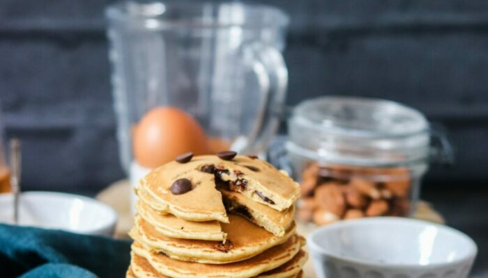 Recette de pancakes aux pépites de chocolat