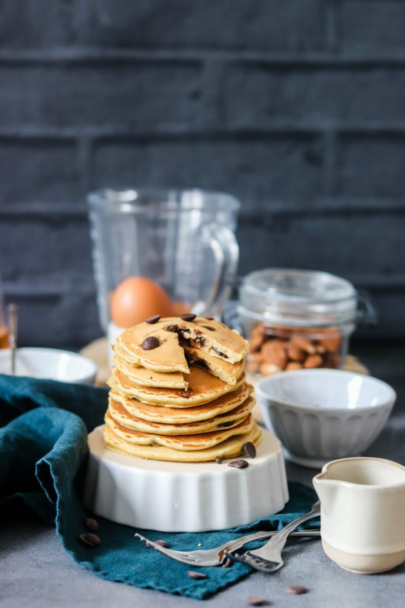 Pancakes pépites de chocolat-3