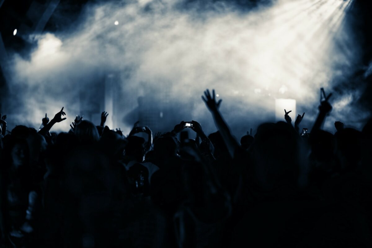 foule à un concert