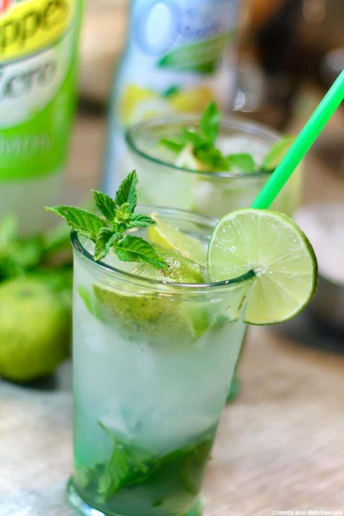 virgin-mojito recettes pour diabétiques