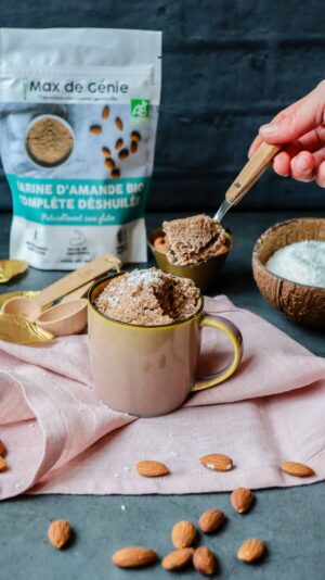 Mug cake coco Farine d'amande-2