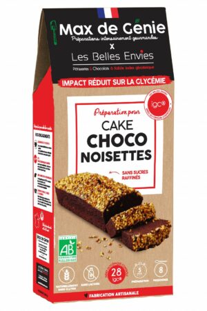 Packaging Cake Choco noisettes LBE x MDG Détouré