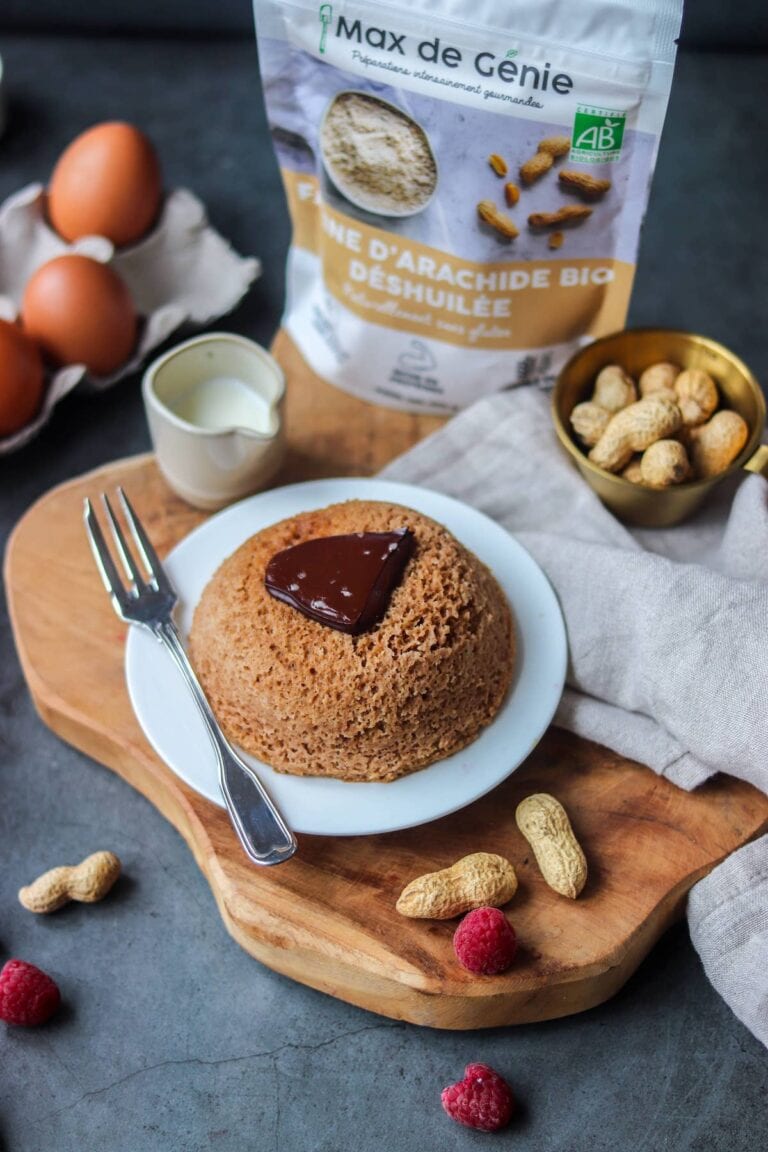 Bowl cake farine de cacahuète