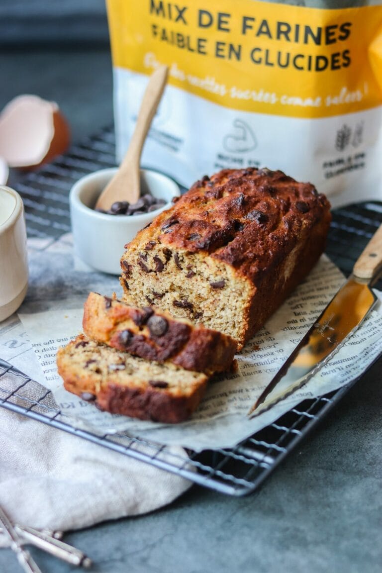 Cake aux pépites de chocolat Keto_