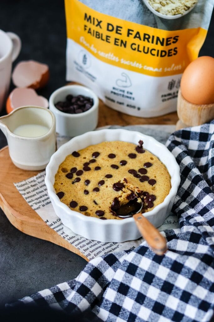 Mini Bowl cake keto aux pépites de chocolat_-3