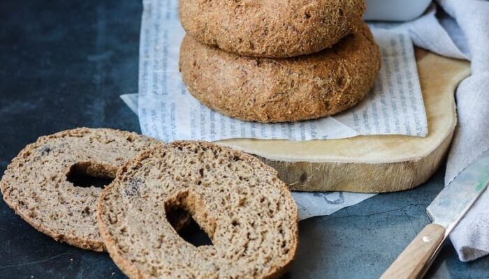 Recette de bagels vegan et keto