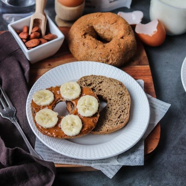 Bagels Mix keto_-8 - beurre de cacahuète et banane