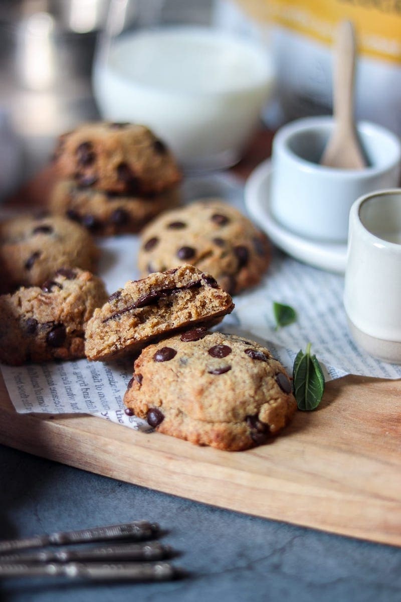 Cookies pépites coeur choco mix keto-2