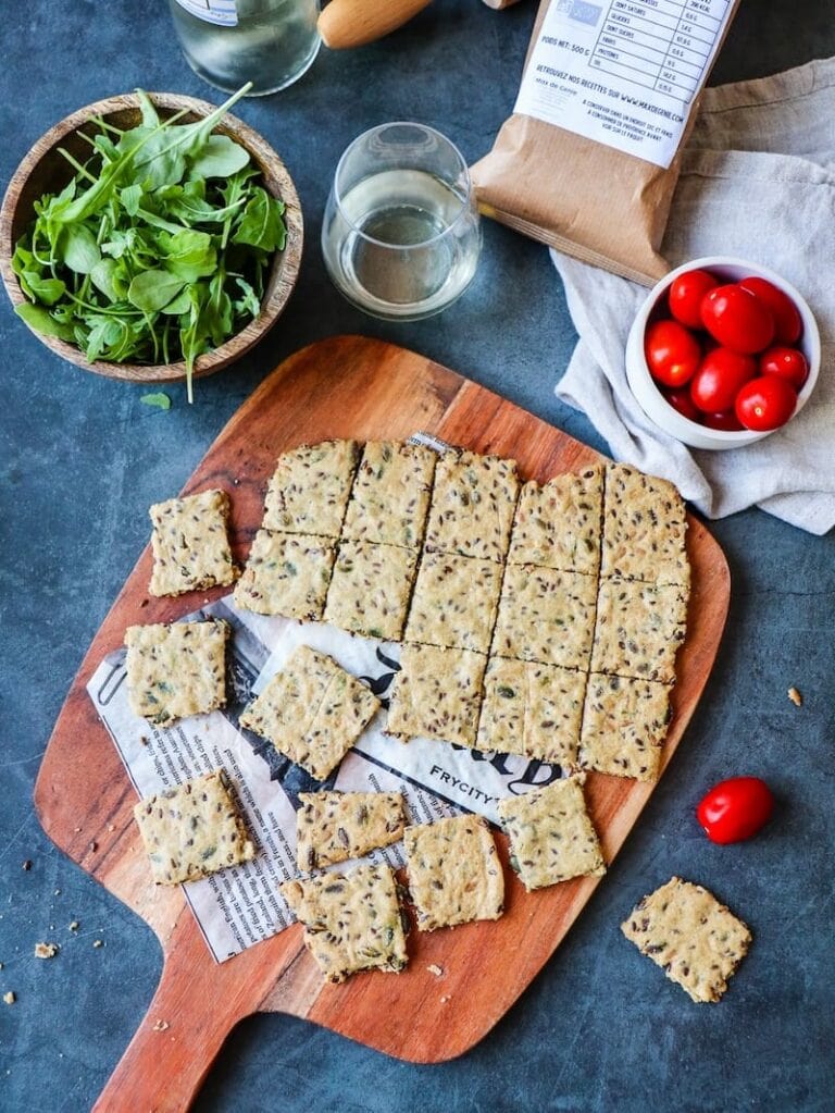 Crackers apéro Farine d'avoine_