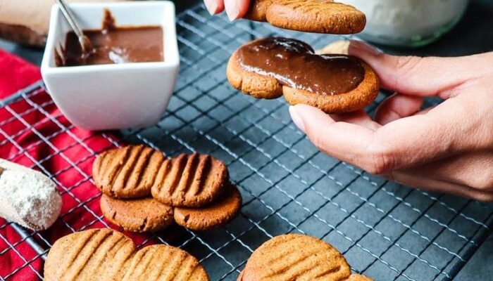 Recette de biscuits croquants fourrés sans gluten