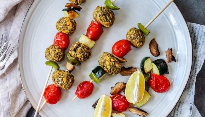 Recette de brochettes végétariennes et IG BAS à l’Italienne