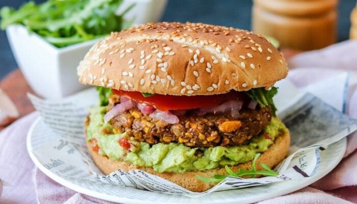 Recette de burger Mexicain végétarien et IG bas