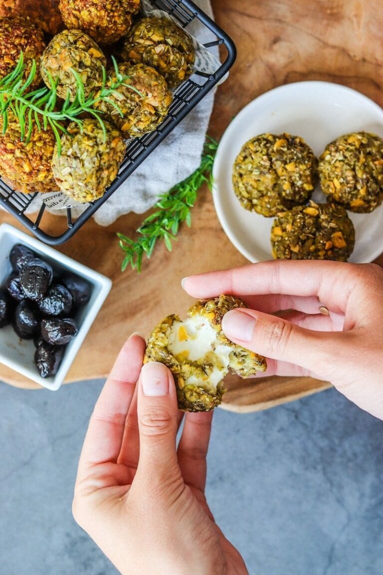 Mozzarella Balls Galettes provencales