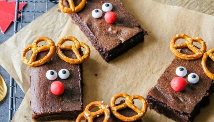 Recette de fondant au chocolat en Rennes de Noël