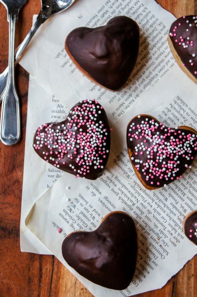 Muffins coeur St Valentin