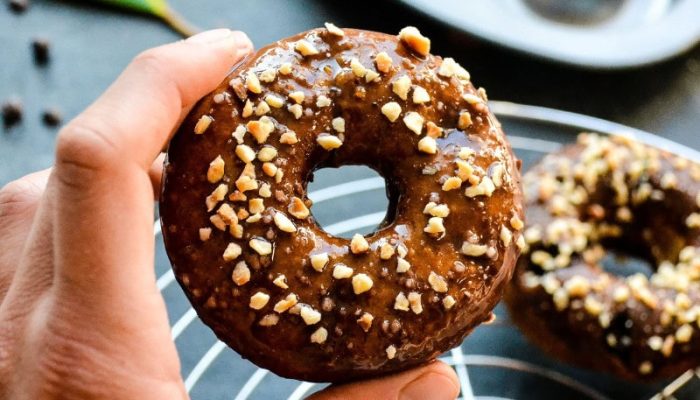 Donuts chocolat IG bas et healthy