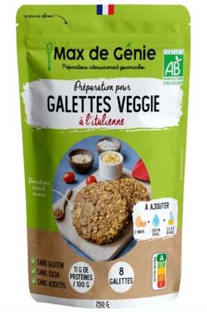 Préparation pour Galettes Veggie à l’italienne